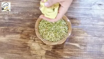 آموزش کاشت سبزه عدس برای سفره هفت سین در 9 روز