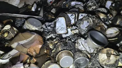 دود غلیظ در قلب پایتخت / مغازه لوازم خانگی در مرکز تهران در آتش سوخت