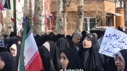 تنش و درگیری بین دانشجویان در دانشگاه الزهرا