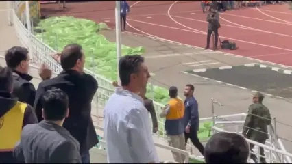 درگیری افراد منتسب به پرسپولیس با رحمتی