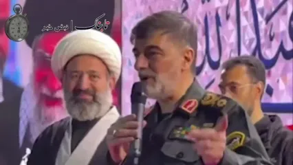 اولین تصاویر سردار رادان بعد از شایعه ترور