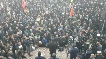 تصاویر خروش مردم سراسر کشور در عزای شهادت امام خامنه‌ای