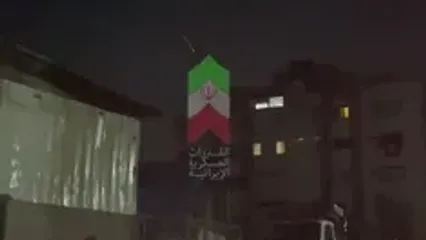 عبور موشک‌ ایرانی از آسمان نوار غزه قبل از رسیدن به اراضی اشغالی