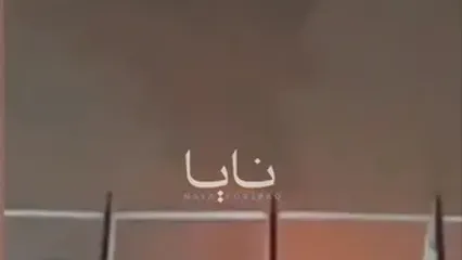نمایی از پایگاه ویکتوریا پس از حملات پهپادی ایران