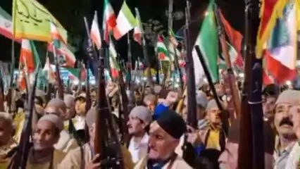 عشایر برنو به دست در خیابان!