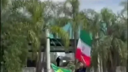 کاروان خودرویی در شهر سائوپائولو برزیل در حمایت از جمهوری اسلامی ایران و نیروهای مقاومت