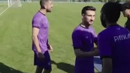 ویدئو: بازگشت بازیکنان پیکان به زمین تمرین