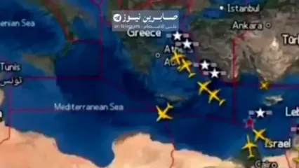 فعالیت غیرمعمول سوخت‌رسان‌ها در آسمان خاورمیانه