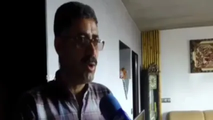 فیلم ایثار همسایه سنندجی در دل آتش / جوان جان دختر 15ساله را از مرگ حتمی نجات داد