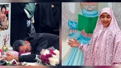 هلما، دخترک 10 ساله لامردی، زانوهایش را بغل گرفته بود که شهید شد / دیگر کسی در خانه نیست که بابا و مامان را صدا بزند