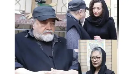 حضور و همدردی بازیگران با محمدرضا شریفی نیا به دلیل فوت مادرش / از حضور مهراوه دخترش و آزیتا حاجیان همسر سابقش تا عدم حضور ملیکا شریفی نیا که جنجالی شد