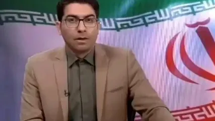 ویدئوی عجیبی که در پخش زنده شبکه خبر دیده شد