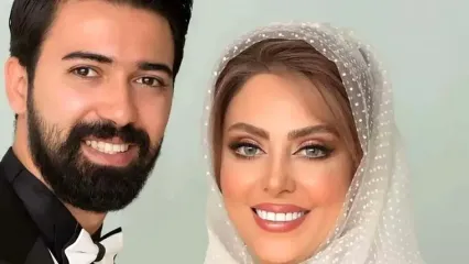 نگاهی به خانه منحصربفرد نیلوفر شهیدی با چیدمان نخل زینتی، شمعدان های پایه بلند، مبلمان مدرن کج و معوج، و فرش دستبافت ایرانی دیوار های سه بعدی