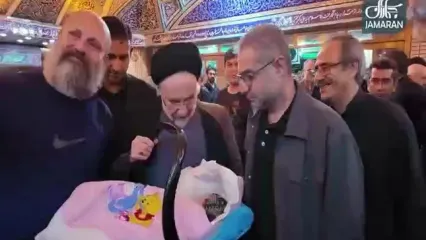 مراسم عزاداری شب تاسوعای دارالزهراء(س) با حضور سید محمد خاتمی