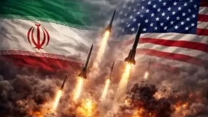تصاویری از آثار حمله آمریکا به سیریک هرمزگان