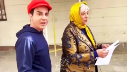 شوخی بامزه گوهر خیراندیش با عمو پورنگ سوژه شد!