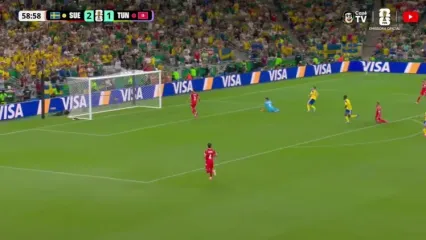ویدیو: گل سوم سوئد به تونسط توسط گیوکرش
