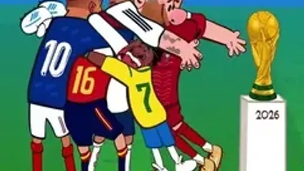 انیمیشن: ائتلاف ترسناک رونالدو، امباپه و مودریچ برای شکار مسی