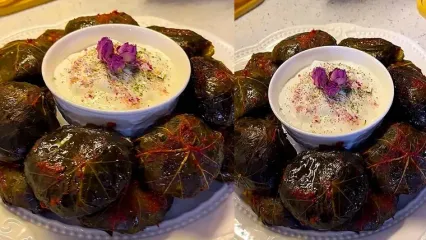 این دلمه با گوجه‌ سبز یه طعم دیگه داره!