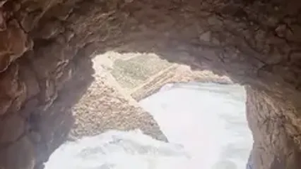 عظمت سرچشمه کوهرنگ؛ سرعت باورنکردنی آب از دل کوه