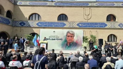 مراسم تشییع بهروز رضوی برگزار شد