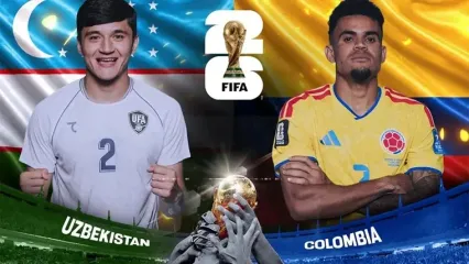فیلم خلاصه بازی و گل های ازبکستان 1 - کلمبیا 3