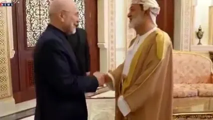 تصاویری از دیدار قالیباف با سلطان عمان