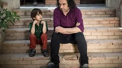 دیدار پدر و پسر سریال شمعدونی بعد از 11 سال