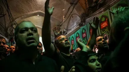 تصاویر جالبی از بزرگ‌ترین کاروان تعزیه در ایران