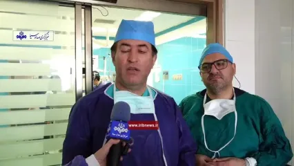 جراحی موفق فک برای دختر نوجوان سنندجی