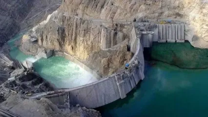 فیلم از آخرین وضعیت سد کرج
