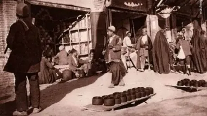 شمایل جالب یک فریم عینک در دوران قاجار