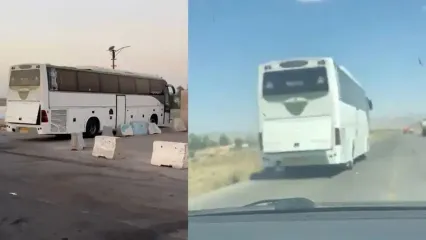 هوشیاری یک شهروند جان 11 مسافر اتوبوس را نجات داد