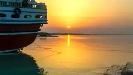 این صحنه از بندر گناوه قلب کاربران را تسخیر کرد