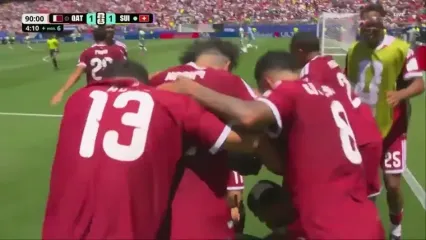 گل اول قطر به سوئیس