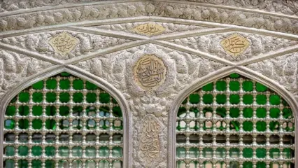 تصویربرداری از ضریح مطهر امام رضا (ع) از زوایای مختلف