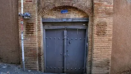 تصویری جالب از طراحی قدیمی‌ترین درِ رمزدار ایران
