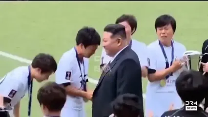 کیم جونگ اون از قهرمانان لیگ قهرمانان زنان آسیا استقبال کرد