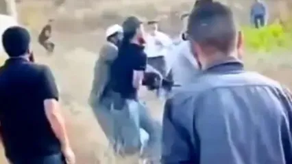 لحظه عملیات استشهادی یک فلسطینی