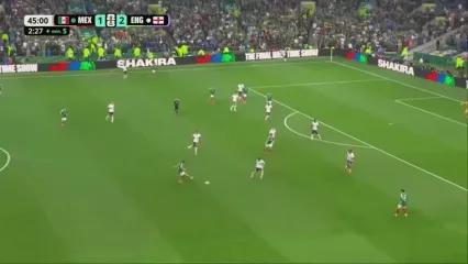 خلاصه بازی مکزیک 2 - انگلیس 3