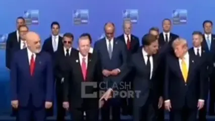 شوخی‌ای که نگرفت؛ ترامپ، دبیرکل ناتو را نادیده گرفت!