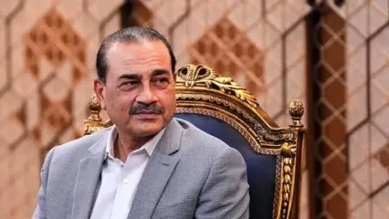 لحظه ورود عاصم منیر به تهران برای مراسم امروز