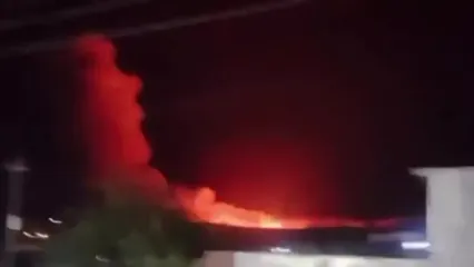 فیلم حمله پهپادی به مقر گروه‌های تجزیه طلب در سلیمانیه عراق