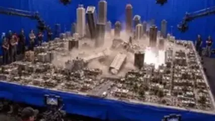 فیلم پشت صحنه ساخته شده با هوش مصنوعی فیلمبرداری زلزله
