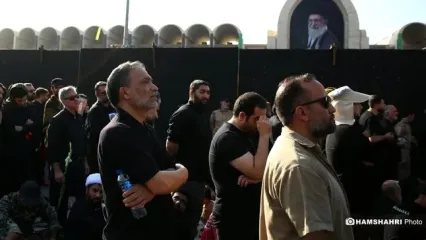شعار جنگی که در مراسم وداع سر داده شد