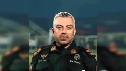 فیلم لحظه پایان جولان قمه‌کشان خیابان ولیعصر در تبریز توسط سرهنگ بزرگی