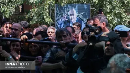 رفتار ناپسند مجید صالحی با یک بچه در مراسم اکبر عبدی