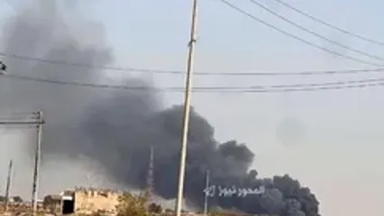 تصاویری از شدت انفجار کویت پس از حمله ایران