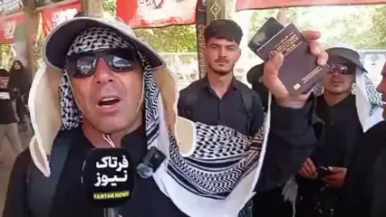 حال و هوای متفاوت مرز خسروی با نوحه‌خوانی ترکی زائر اربعین