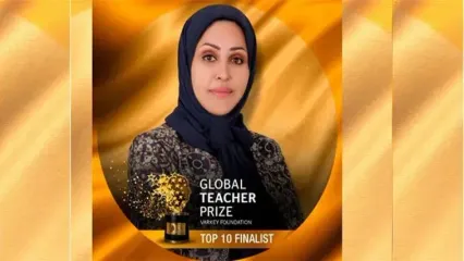 فیلم سفر در زمان / خانم معلم ایرانی در جمع ۱۰ معلم برتر جهان جایزه یک میلیون دلاری برای فداکاری بزرگ !